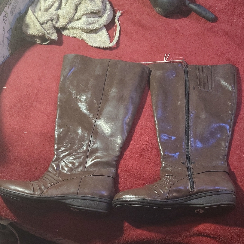 Finley Chocolate Over the Knee Boots